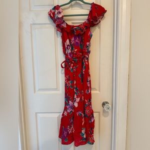 Old Navy Tropical Maxi Dress